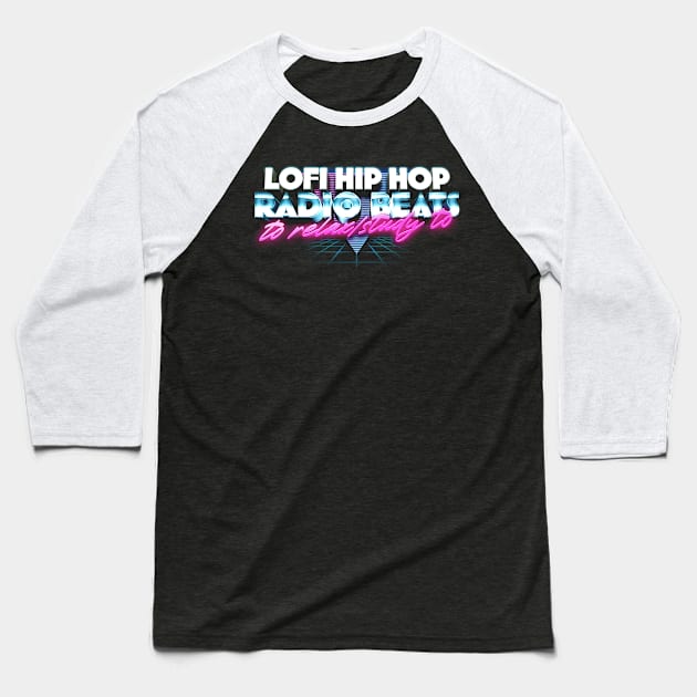 Lofi Hip Hop Radio Beats To Relax/Study To Baseball T-Shirt by DankFutura